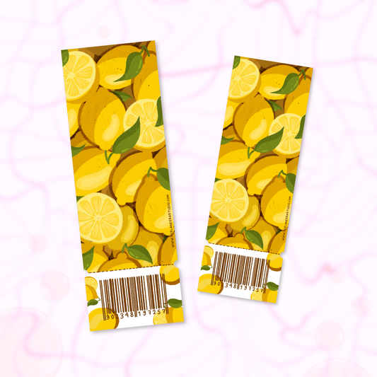 Marcapáginas Ticket "Frutitas"