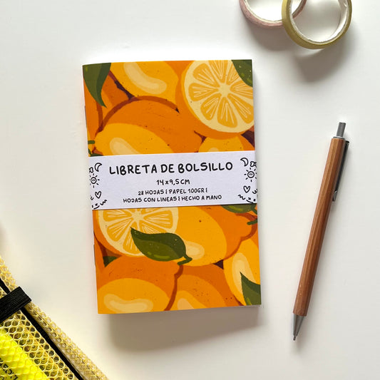 Libreta de bolsillo "Limones"