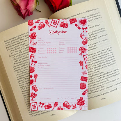 "Lover era" Book review card