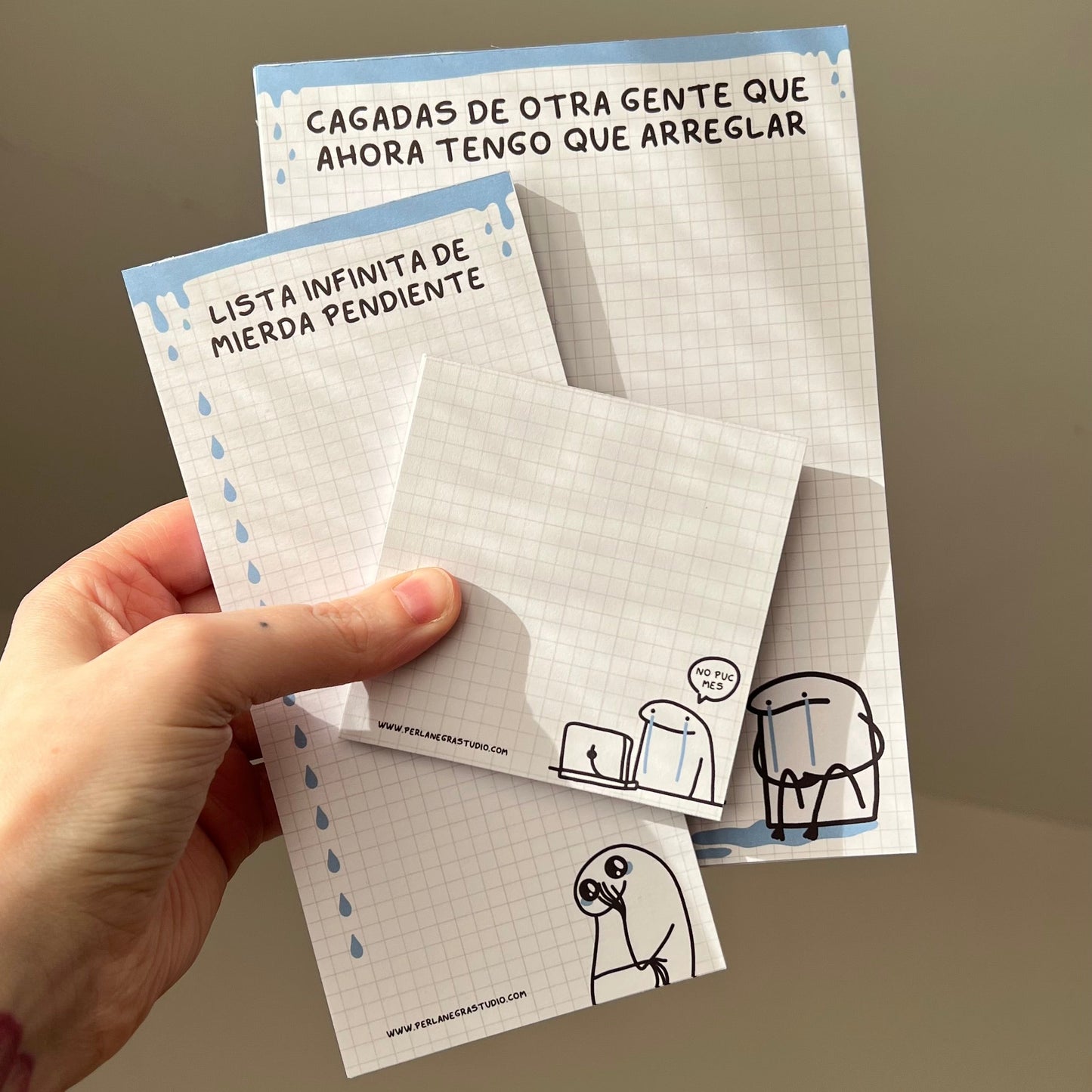 "Kit Supervivencia al curro" Blocs de notas