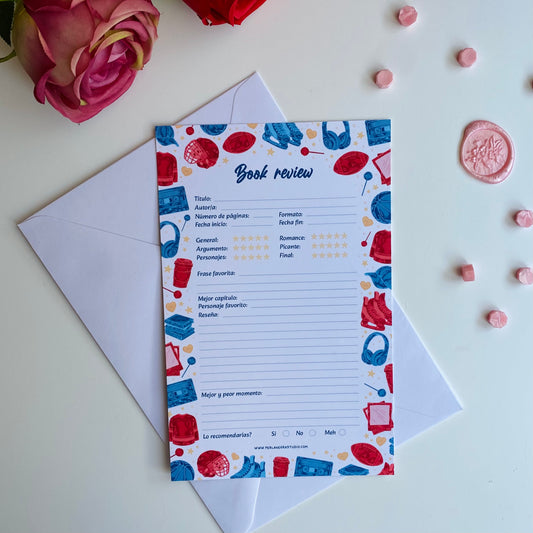 "Sports romance" Book review card