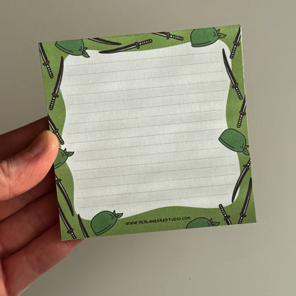 "Zoro" Bloc de notas