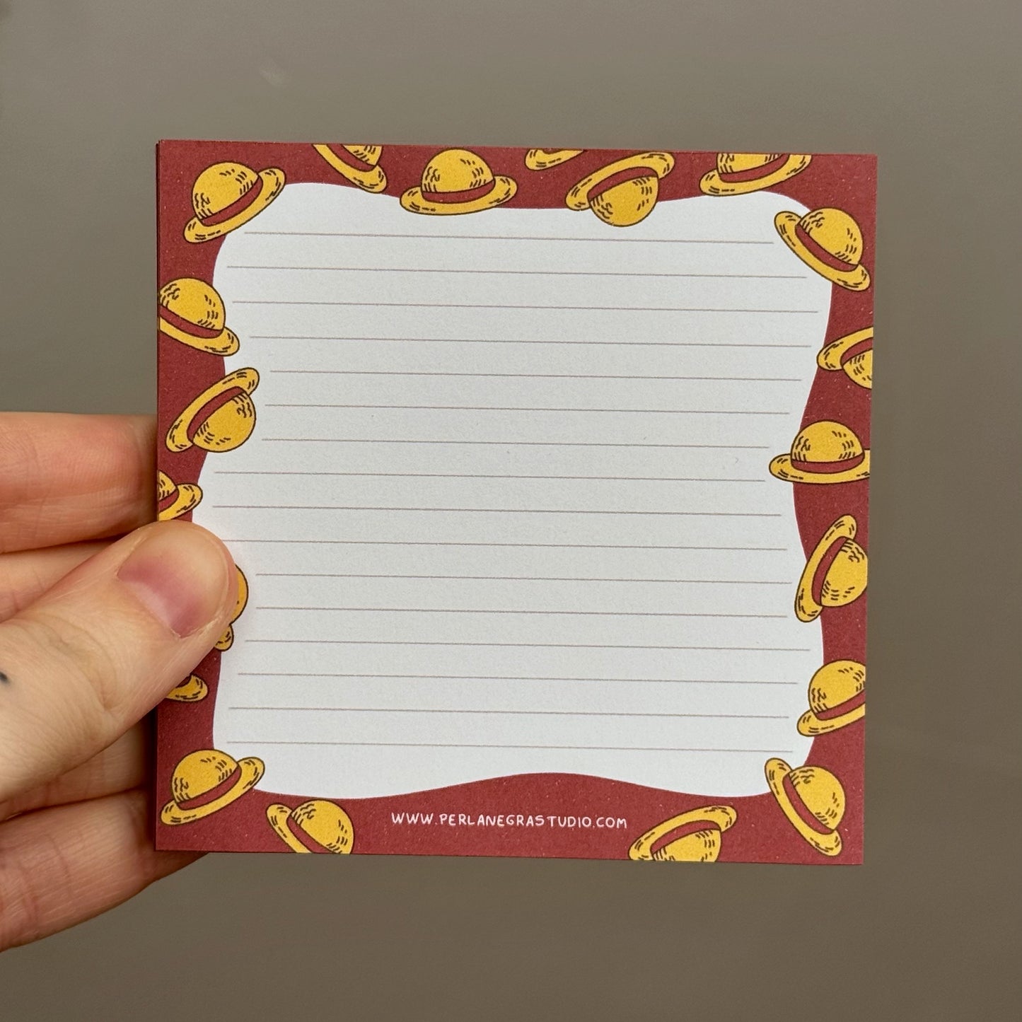 "Luffy" Bloc de notas