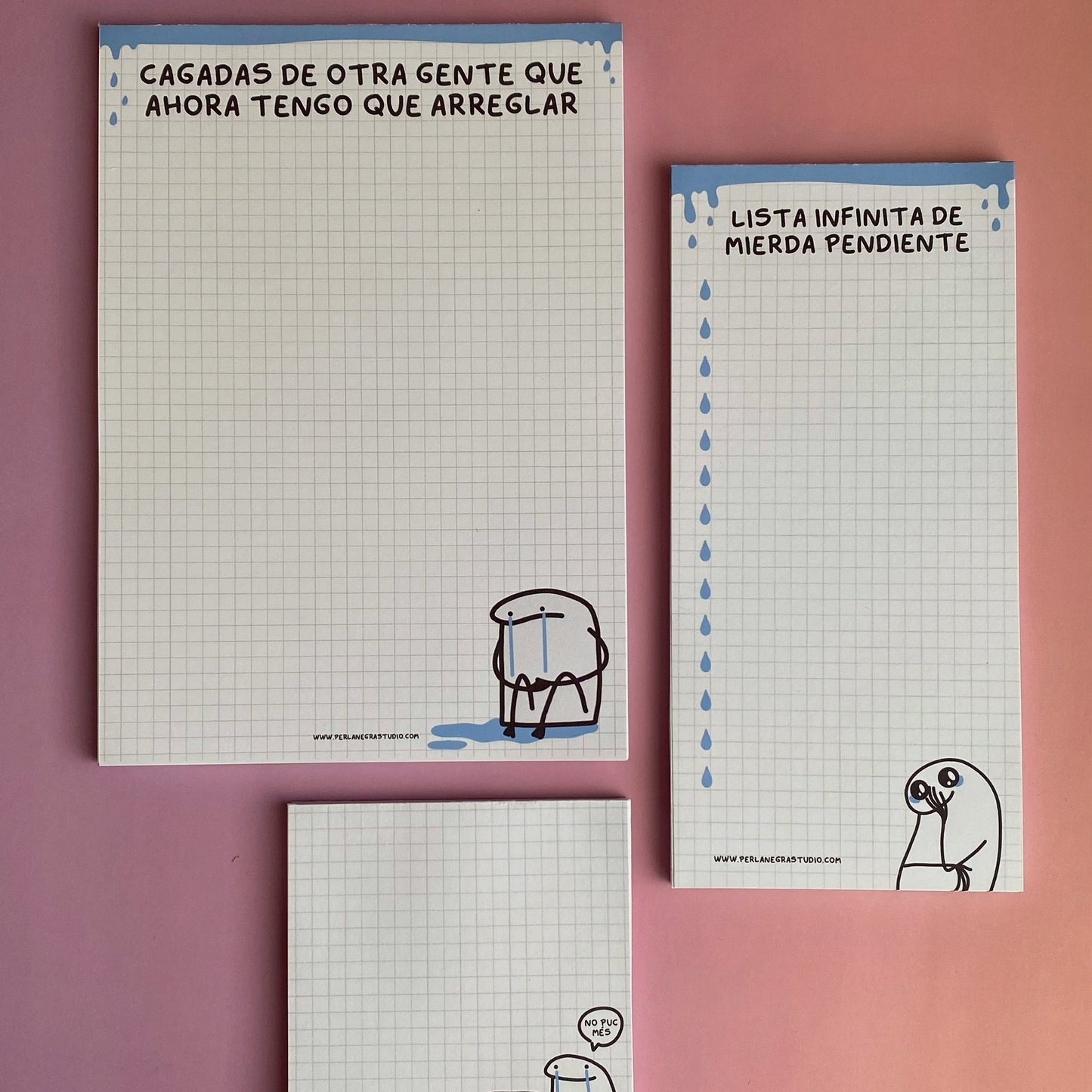 "Kit Supervivencia al curro" Blocs de notas