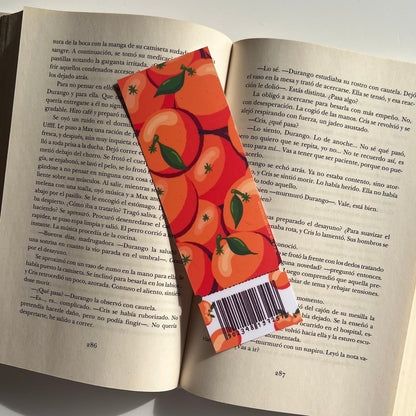 Marcapáginas Ticket "Naranjas"