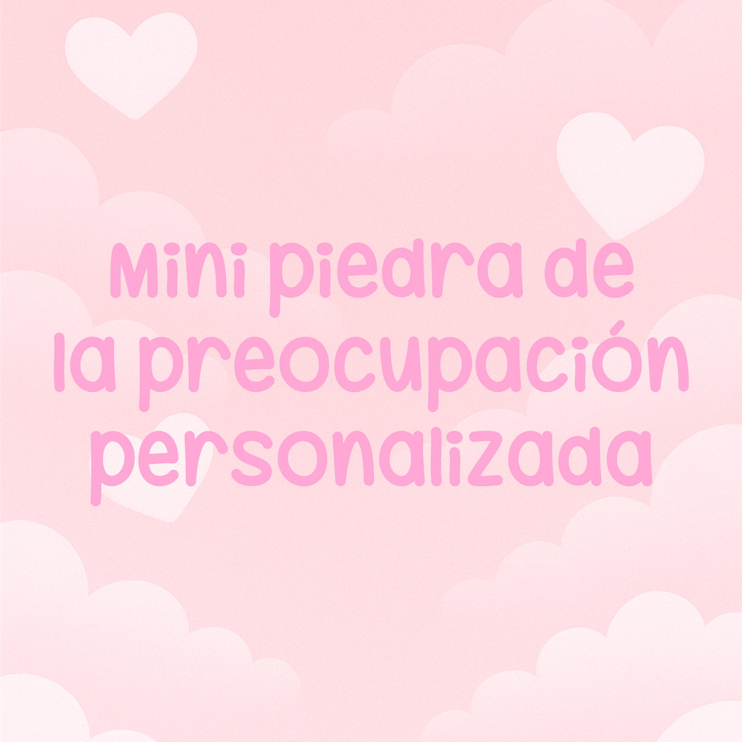 Mini Worry stone | Personalizado