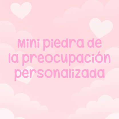 Mini Worry stone | Personalizado