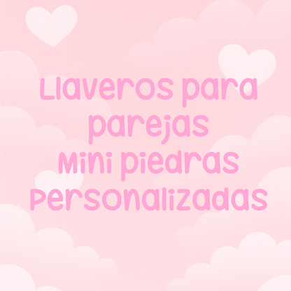 Mini Worry stone Parejas | Personalizado