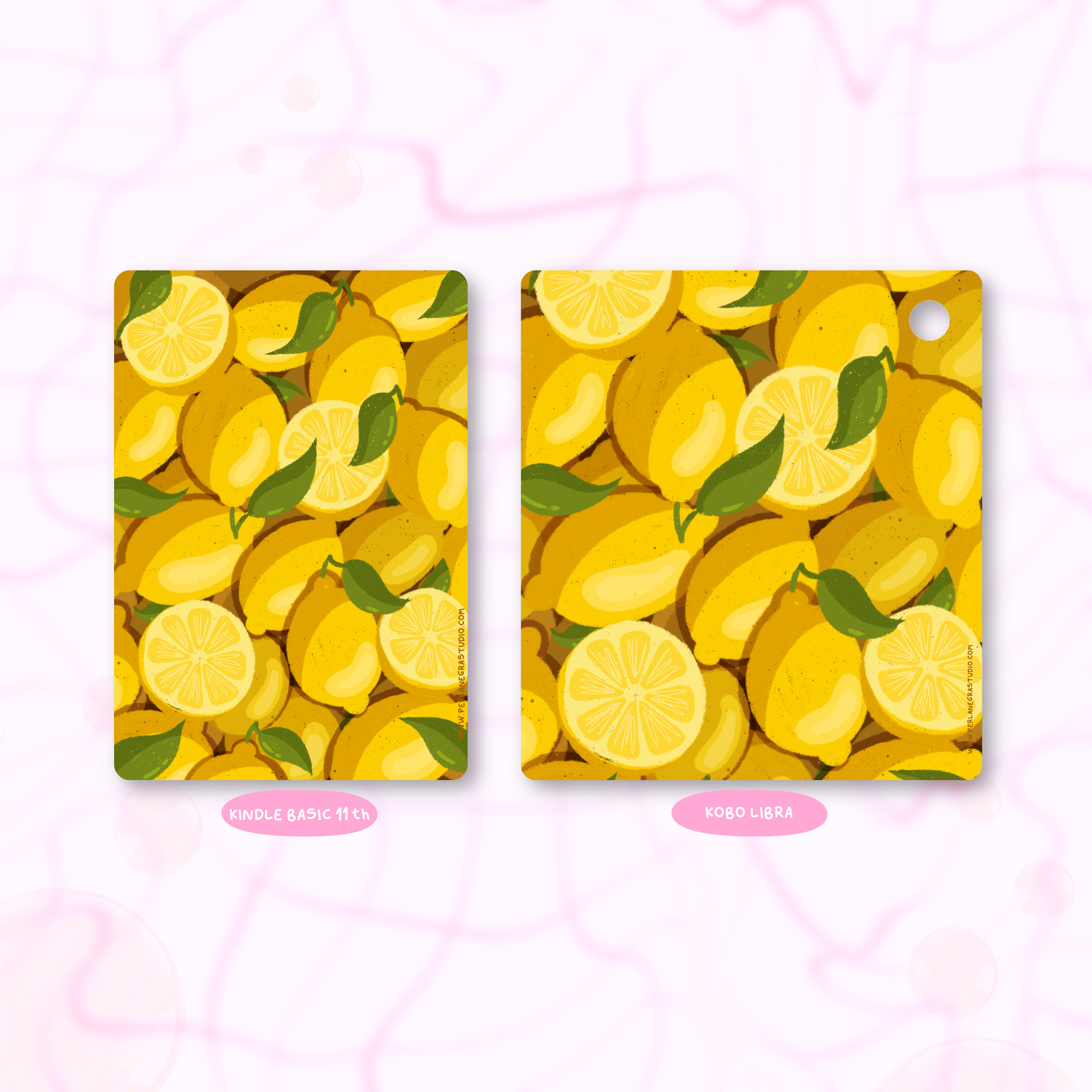 Kindle & Kobo Insert "Limones"