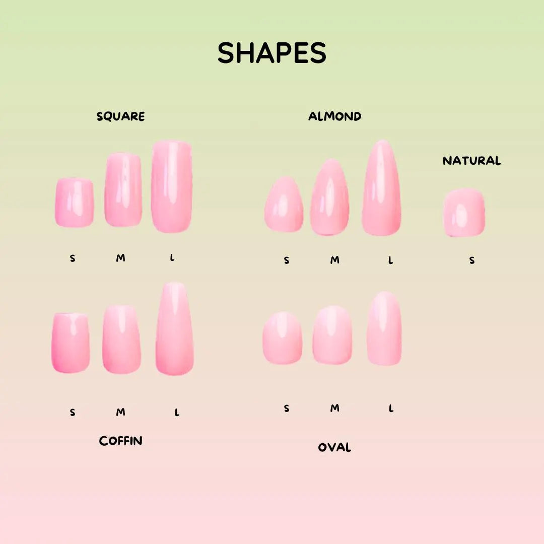 Medium design | Uñas press on