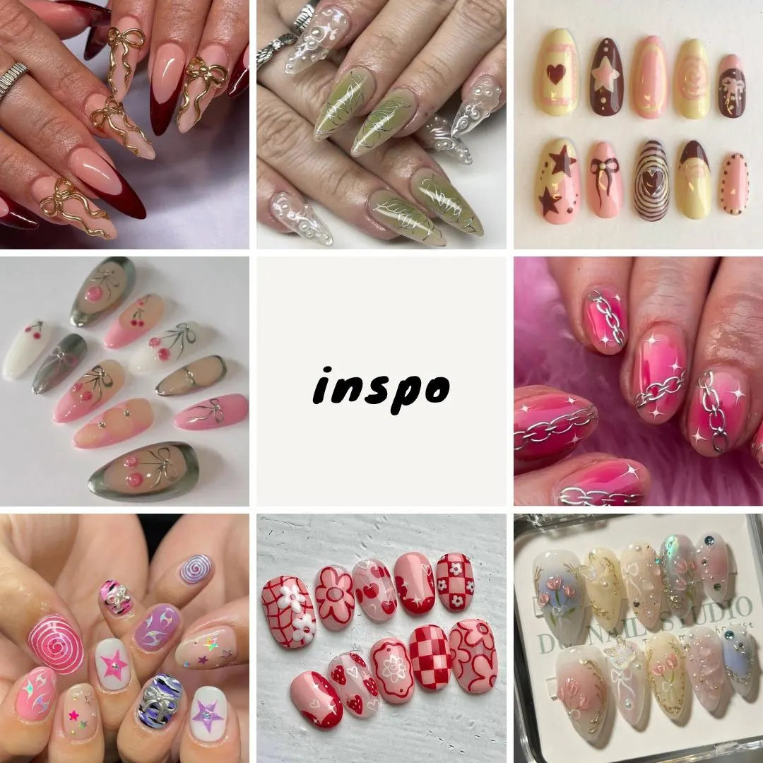 Medium design | Uñas press on