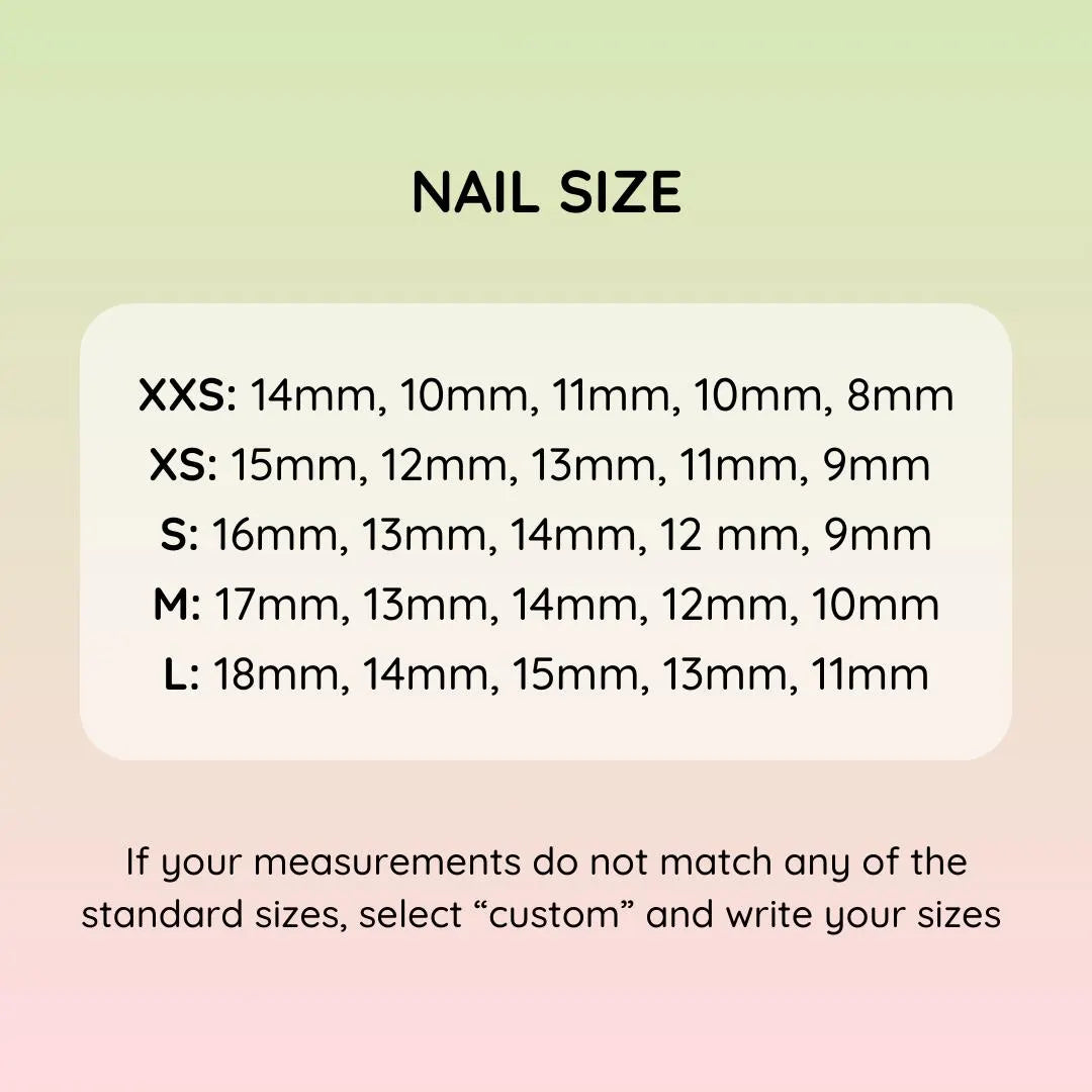 Medium design | Uñas press on