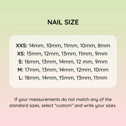 Medium design | Uñas press on