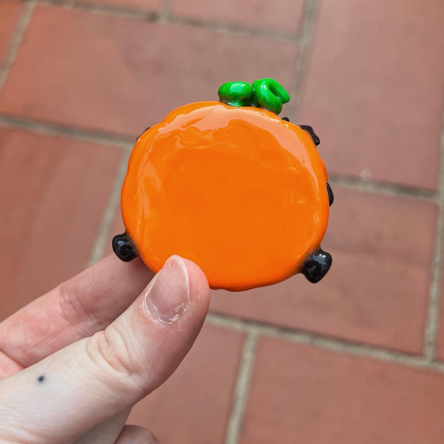 Pumpkenstein | Worry Stone